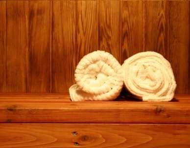 Sauna relaxation